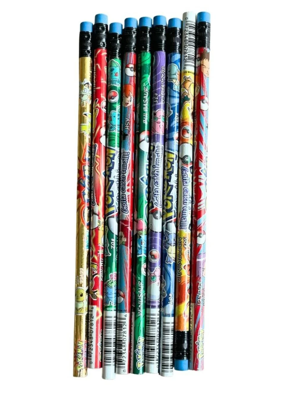 Entire Closet $5!  Lot of 9 New Pokemon Pokémon Pencils